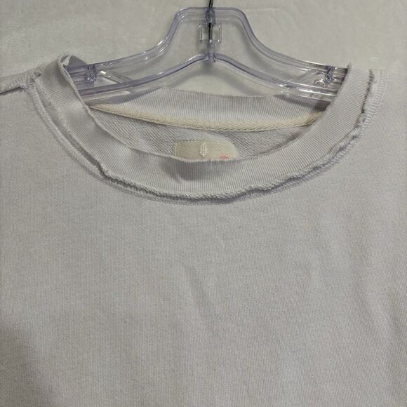 FP Movement Free People Pink Ombré Crew Oversized Sweatshirt Pockets Size Small - Picture 4 of 16